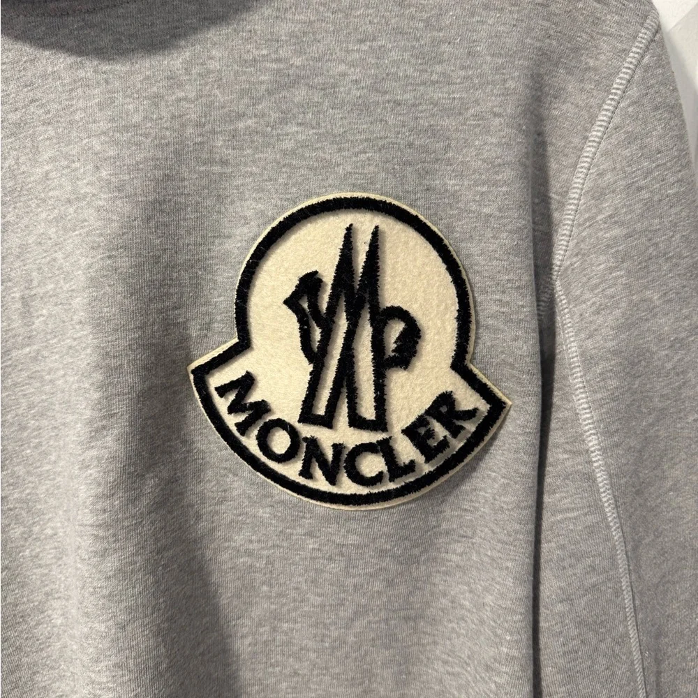 Moncler Graphic Crewneck — Authentic — Gray - Picture 3 of 6